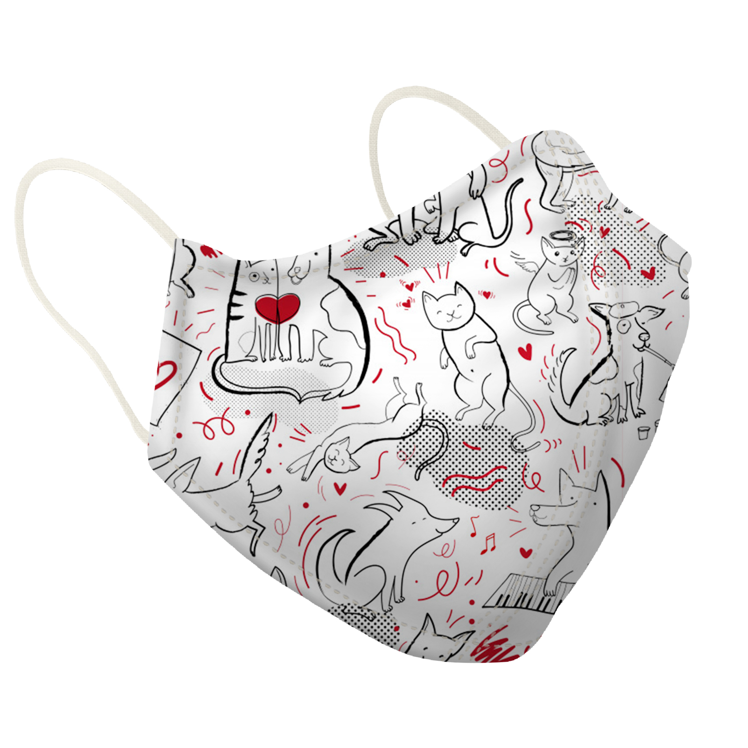 ماسک تزیینی مدل FIDO2020-AM138