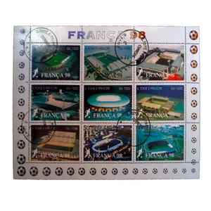 تمبر یادگاری طرح ورزشی کد var-410 مجموعه 9 عددی