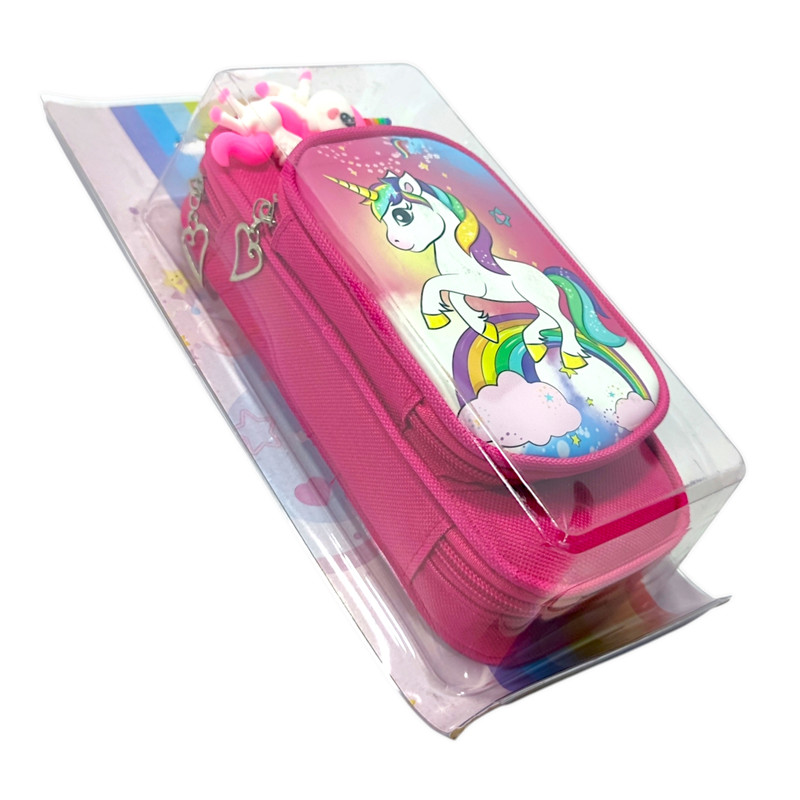 جامدادی مدل برزنتی طرح اسب تک شاخ کد 1001