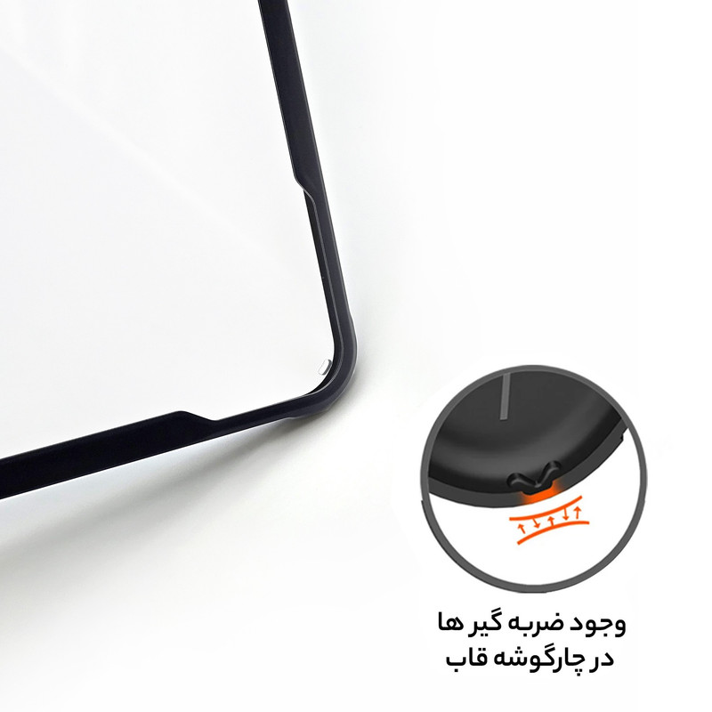 کاور سامورایی مدل Black-Bumper مناسب برای تبلت اپل iPad 10th Generation 10.9 2022 / iPad 11th Generation 2025 