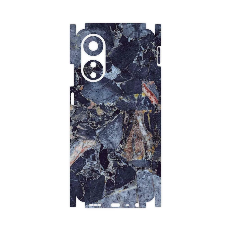 برچسب پوششی ماهوت مدل Broken black marble-FullSkin مناسب برای گوشی موبایل اپو A78 4G