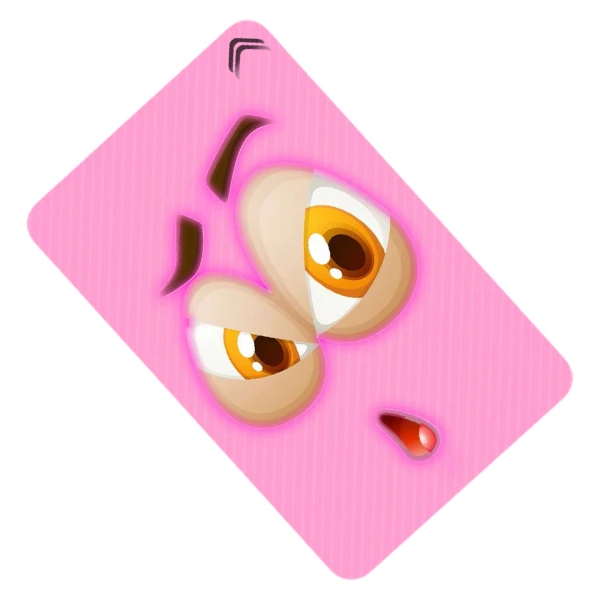 استیکر کارت بانکی طرح ایموجی فانتزی مدل CAC698-K-G1-176