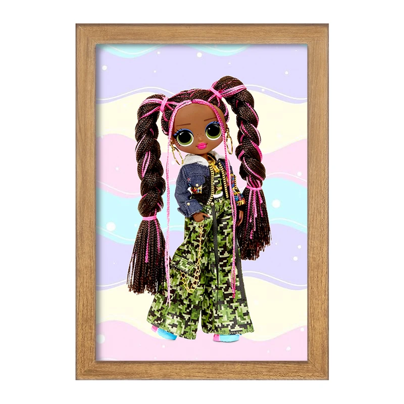 تابلو خندالو مدل عروسک ال او ال LOL کد 27889