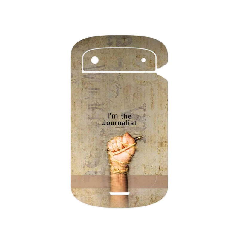 برچسب پوششی ماهوت مدل Journalist مناسب برای گوشی موبایل بلک بری Bold Touch 9900