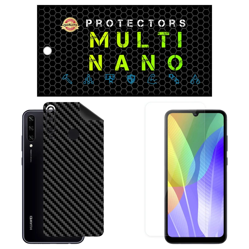 محافظ صفحه نمایش مولتی نانو مدل X-SFC مناسب برای گوشی موبایل هوآوی Y6P به همراه برچسب پوششی