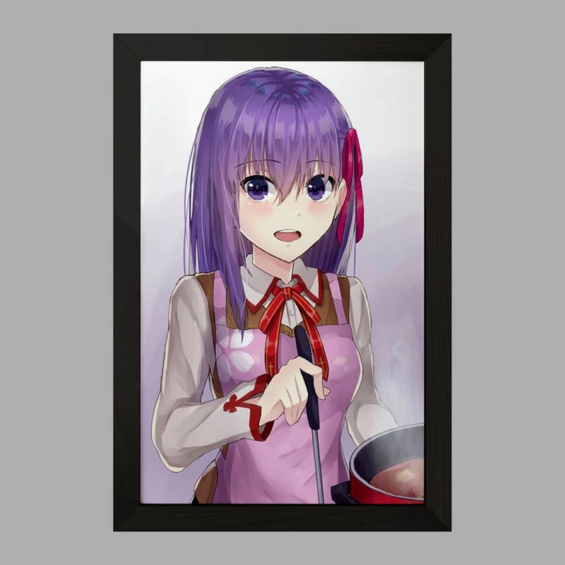 تابلو خندالو مدل ساکورا انیمه فیت استی نایت Fate Stay Night  کد 22749