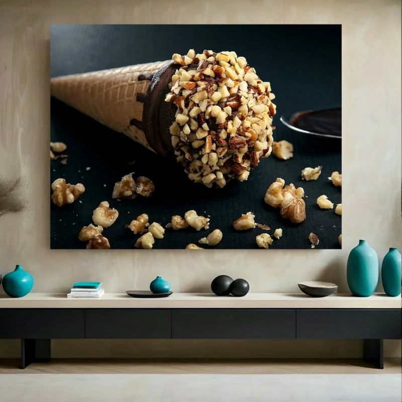  استیکر طرح بستنی مدل گردویی کد BK23958