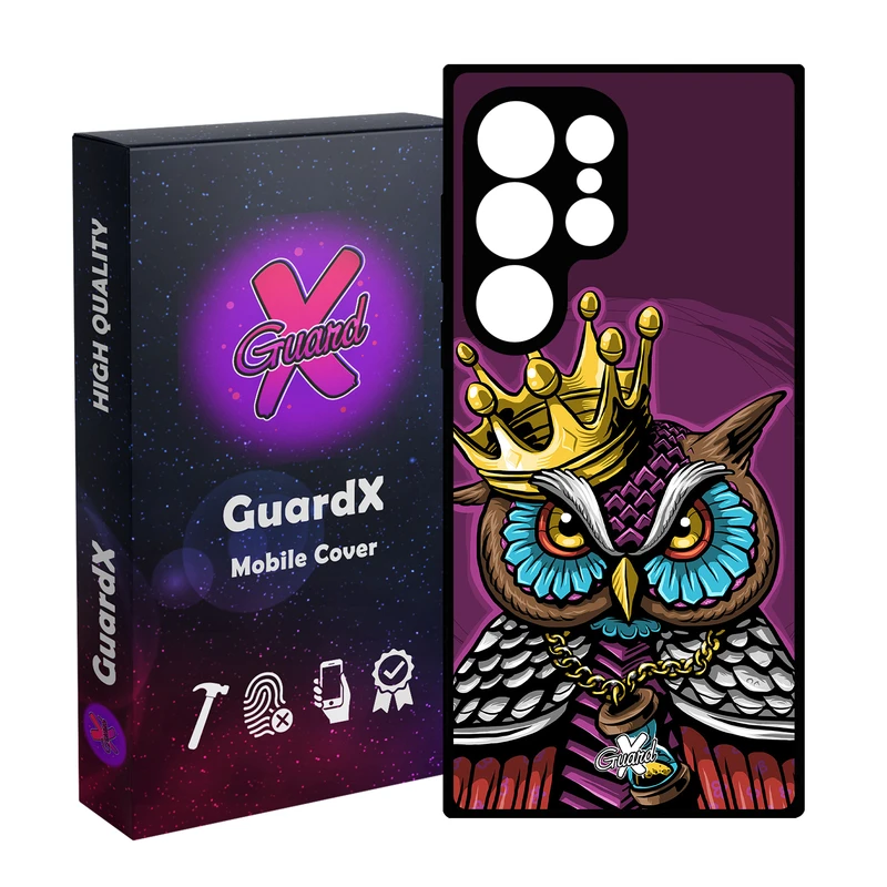 کاور گارد ایکس طرح Owl مدل 10081 مناسب برای گوشی موبایل سامسونگ Galaxy S25 Ultra