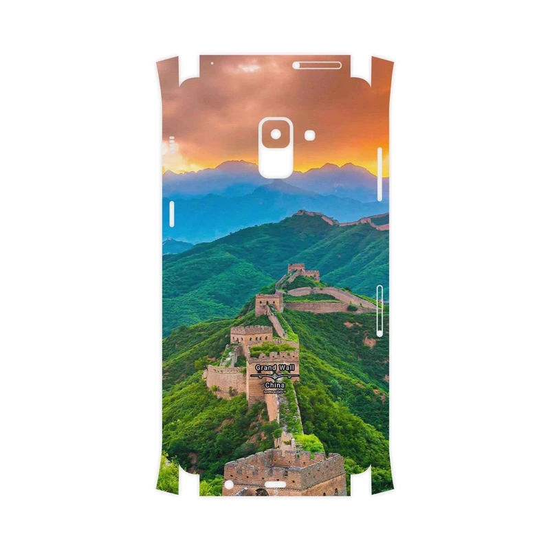 برچسب پوششی ماهوت مدل China Grand Wall-FullSkin مناسب برای گوشی موبایل سامسونگ Galaxy A8 Plus 2018