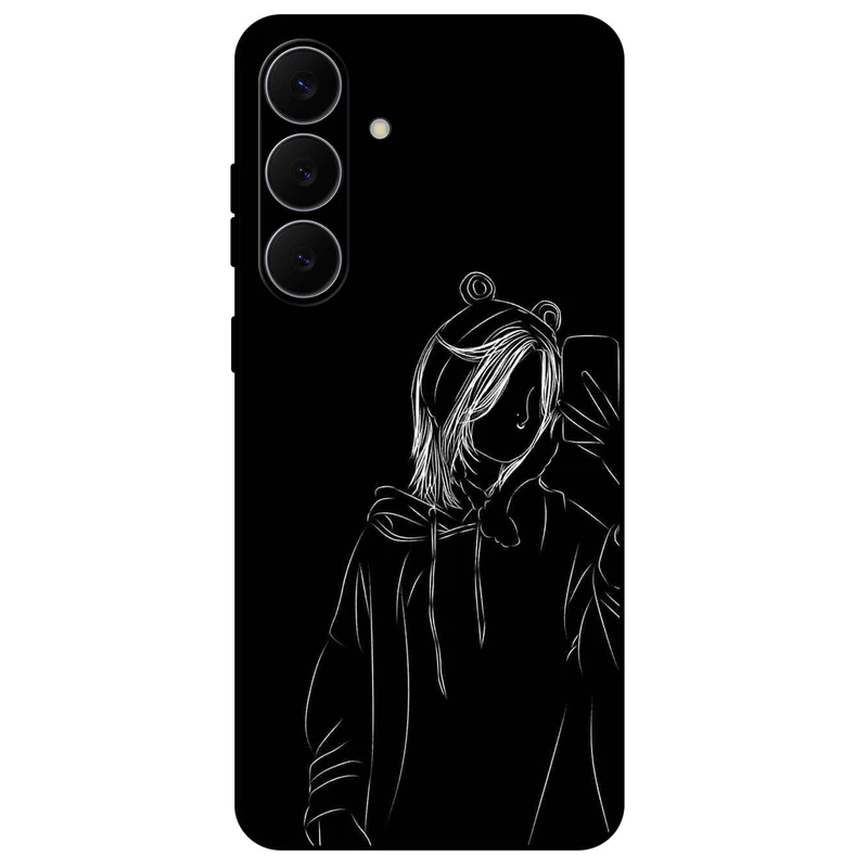 کاور مگافون طرح دخترانه مدل 1841 مناسب برای گوشی موبایل سامسونگ Galaxy S25 FE