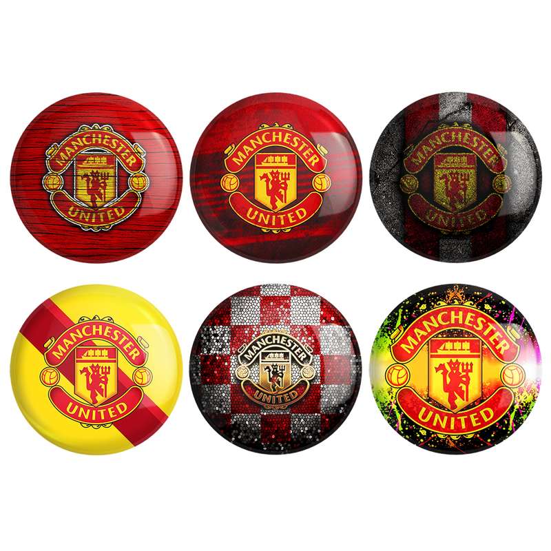 مگنت خندالو طرح باشگاه منچستر یونایتد Manchester United کد 1707B مجموعه 6 عددی مگنت خندالو طرح باشگاه منچستر یونایتد Manchester United کد 1707B مجموعه 6 عددی