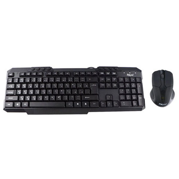کیبورد و ماوس رویال مدل R-K163M204