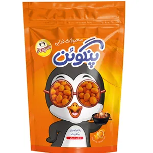 بادام زمینی روکش دار دراژه هلندی با طعم باربکیو پنگوئن - 450 گرم