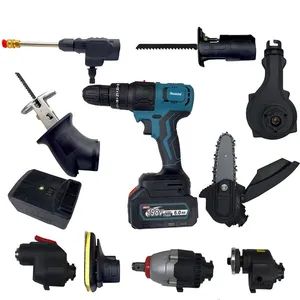 مجموعه 18 عددی پیچ گوشتی چکشی شارژی ماکیتا مدل Makita 6AH-198V