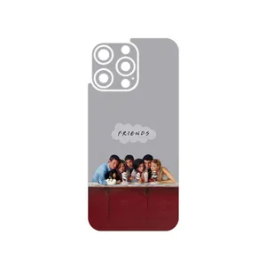 MAHOOT Friends 1 Cover Sticker for Apple iPhone 15 Pro Max