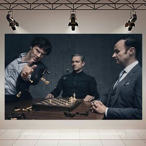پوستر طرح شرلوک هلمز مدل شطرنج کد AR1440