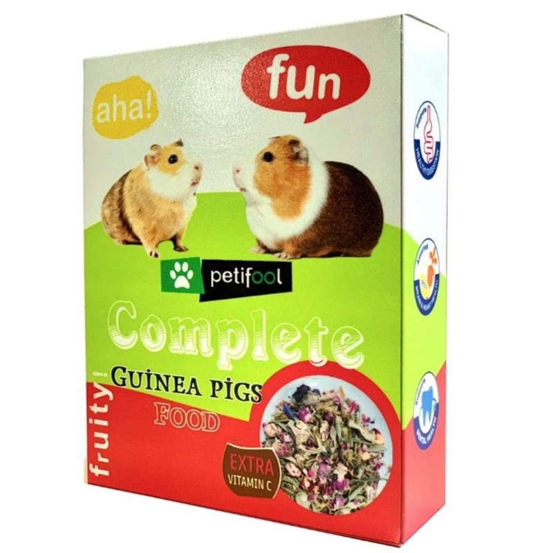 غذای خوکچه هندی پتی فول کد PG750 وزن 750 گرم بسته 3 عددی