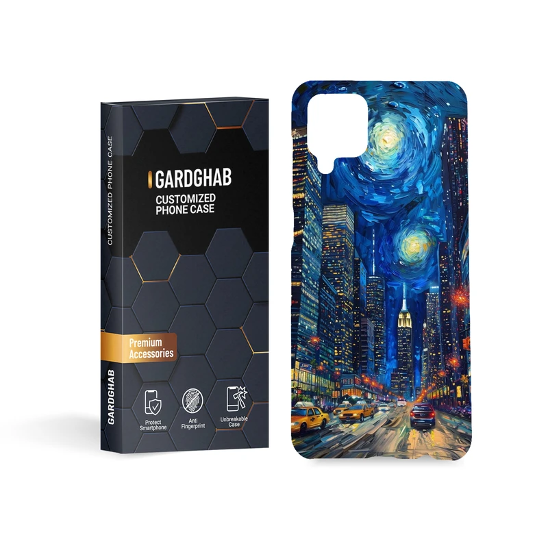 کاور گارد قاب مدل هنری مناسب برای گوشی موبایل سامسونگ Galaxy A12