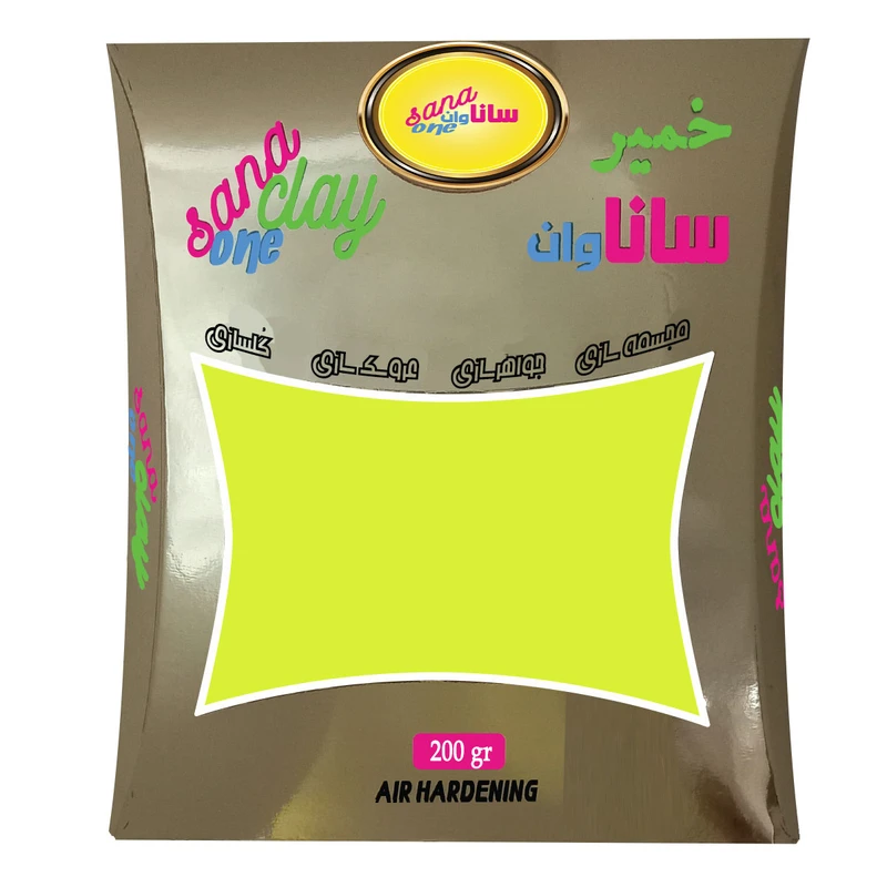 خمیر مجسمه سازی ساناوان مدل پلیمری-هواخشک کد sa-720