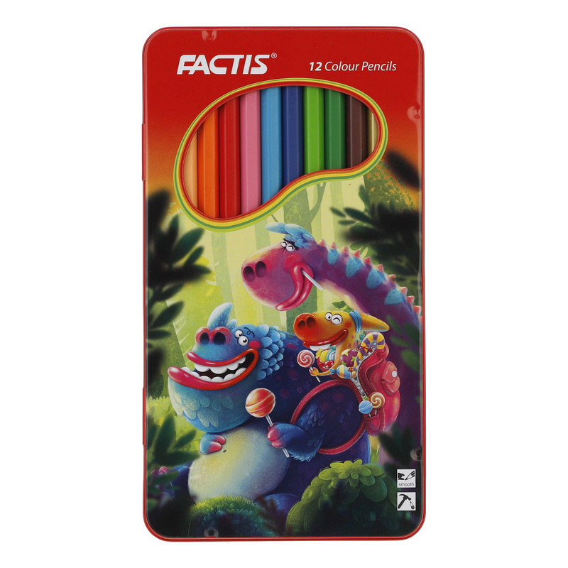 مداد رنگی 12 رنگ فکتیس مدل F071120121004