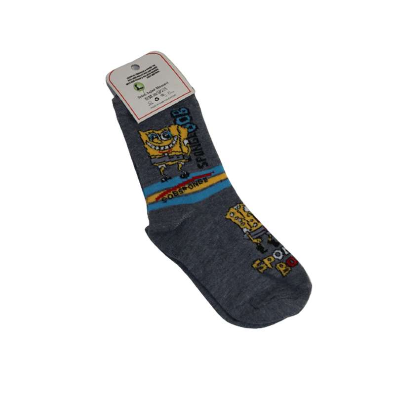 جوراب بچگانه مدل باب اسفنجی کد BP-28