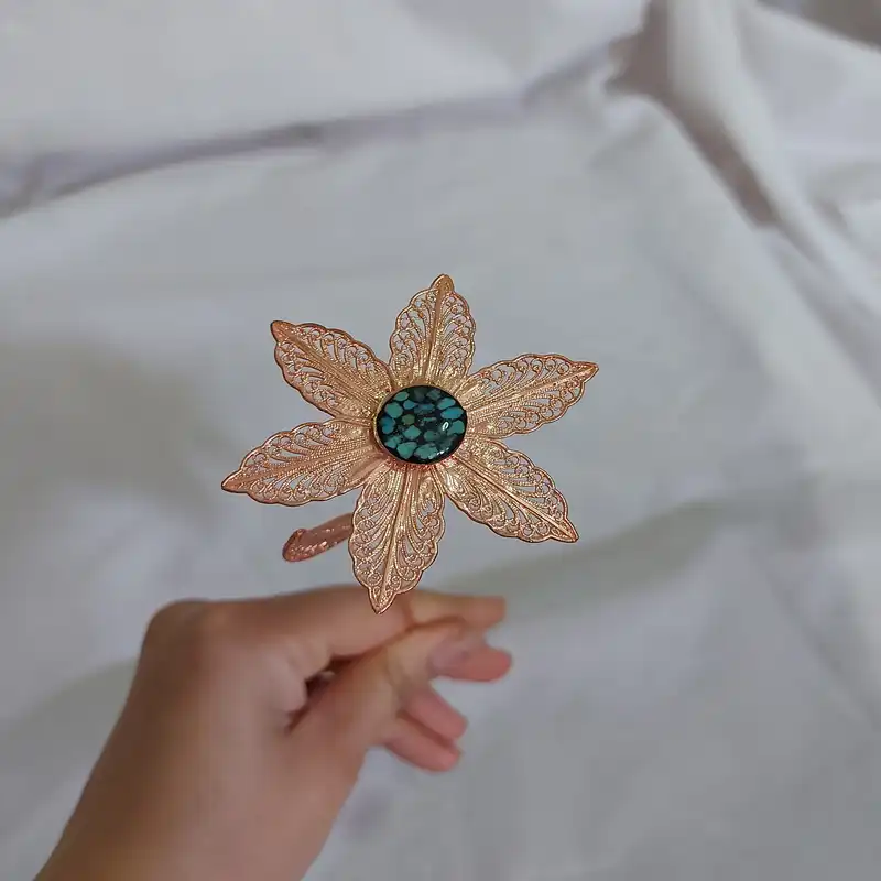 گل مسی مدل فیروزه کوبی کد 214