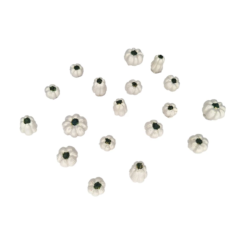 میوه تزیینی مدل کدو تنبل های پاییزی مجموعه 20عددی