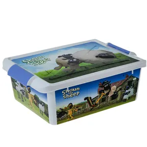 جعبه اسباب بازی مدل بره ناقلا به همراه یک عدد ناخنگیر عروسکی