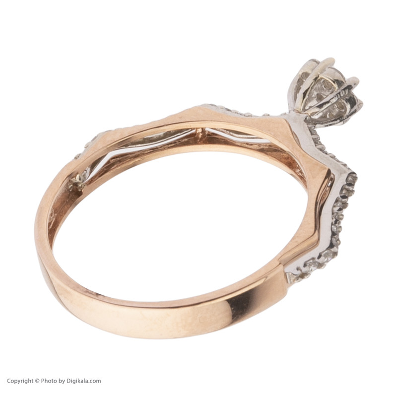 ست حلقه و پشت حلقه طلا 18 عیار زنانه مایا ماهک مدل MR0930 سایز 54 ست حلقه و پشت حلقه طلا 18 عیار زنانه مایا ماهک مدل MR0930 سایز 54