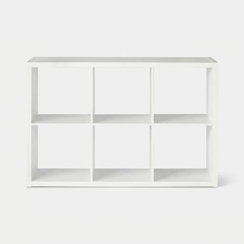 قفسه کتاب سرو چوب مدل 6Cube