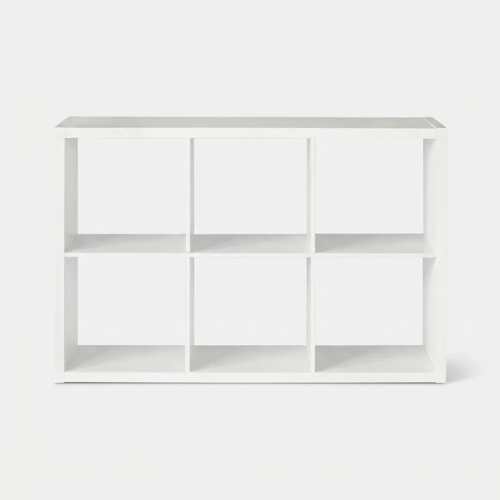 قفسه کتاب سرو چوب مدل 6Cube