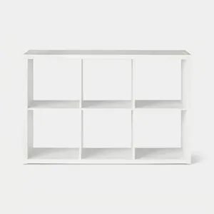Sarv Wood 6Cube Organizer Shelf