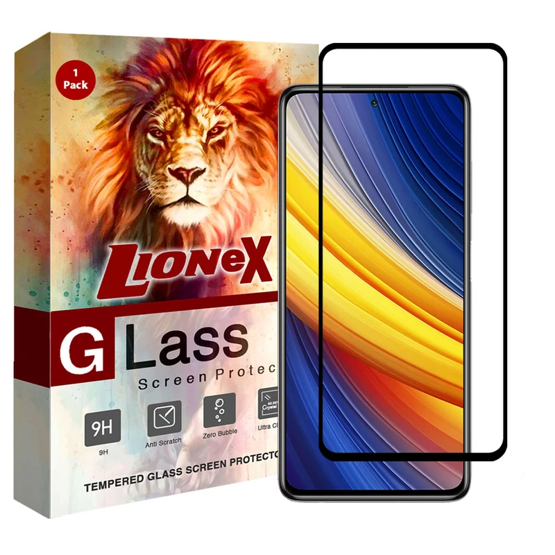  محافظ صفحه نمایش لایونکس مدل FOL-L مناسب برای گوشی موبایل شیائومی Poco X3 Pro