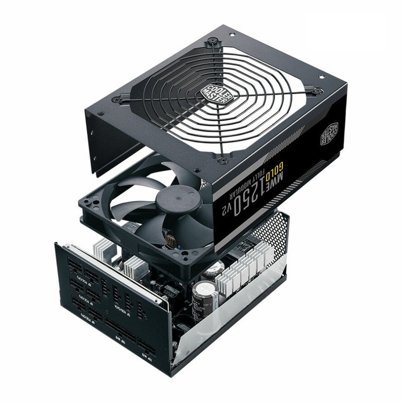 منبع تغذیه کامپیوتر کولر مستر مدل MWE GOLD 1250 V2 FULL 2