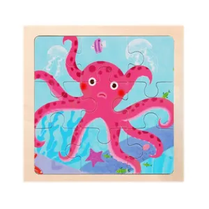 پازل 9 تکه مدل اختاپوس
