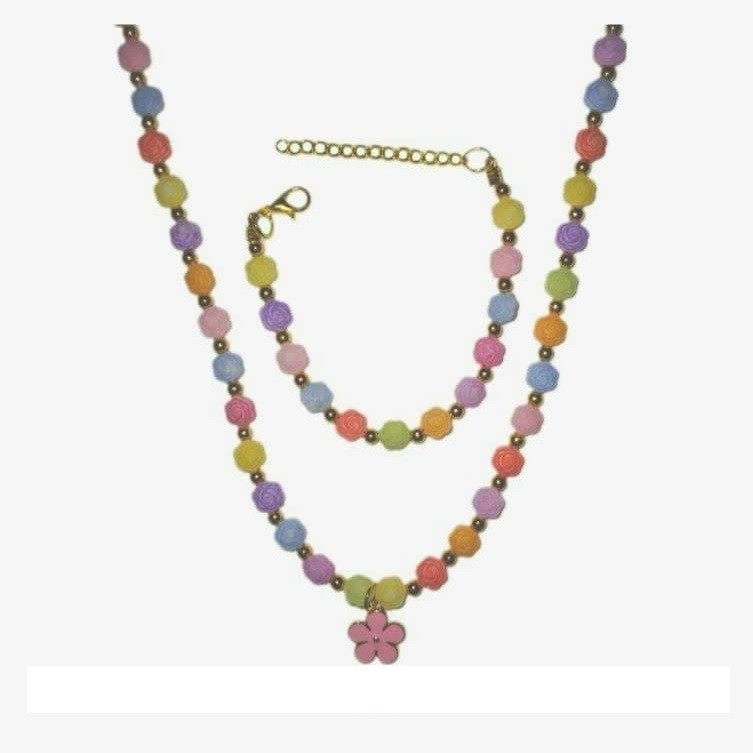 نیم ست دخترانه مدل رز