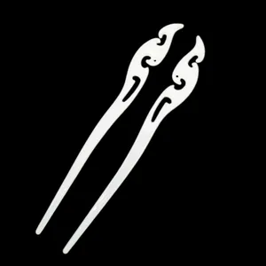 گیره مو زنانه مدل کانزاشی کد kp 067 بسته 2 عددی