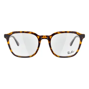 فریم عینک طبی مربعی ری بن مدل 0RB5390-F-5082 مناسب برای صورت گرد، قلب و بیضی