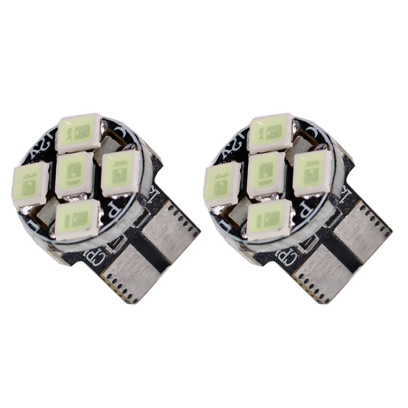  لامپ خودرو کاسپین مدل SUPER LED 5CHIP ICE BLUE بسته دو عددی  