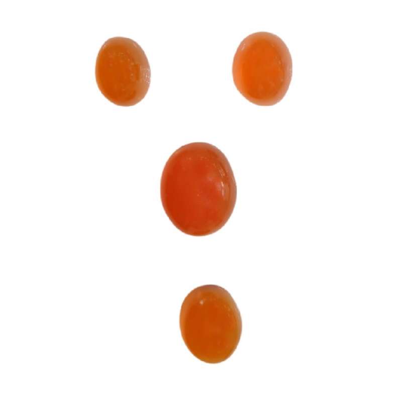 سنگ عقیق مدل خراسان مجموعه 4 عددی