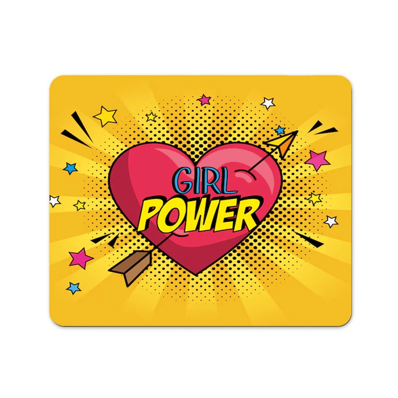 ماوس پد مدل قدرت دخترانه کد 096