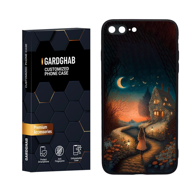 کاور گارد قاب مدل دورژله ای دخترانه مناسب برای گوشی موبایل اپل iPhone 7 Plus / 8 plus