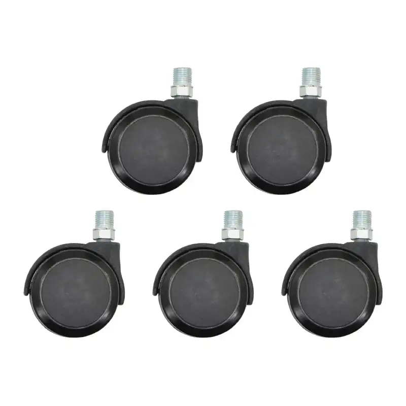 چرخ صندلی اداری مدل ژله ای کد j7 مجموعه 5 عددی