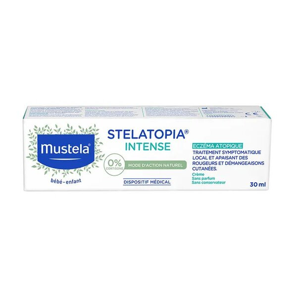 کرم آنتی اگزما موستلا مدل intense حجم 30 میلی لیتر
