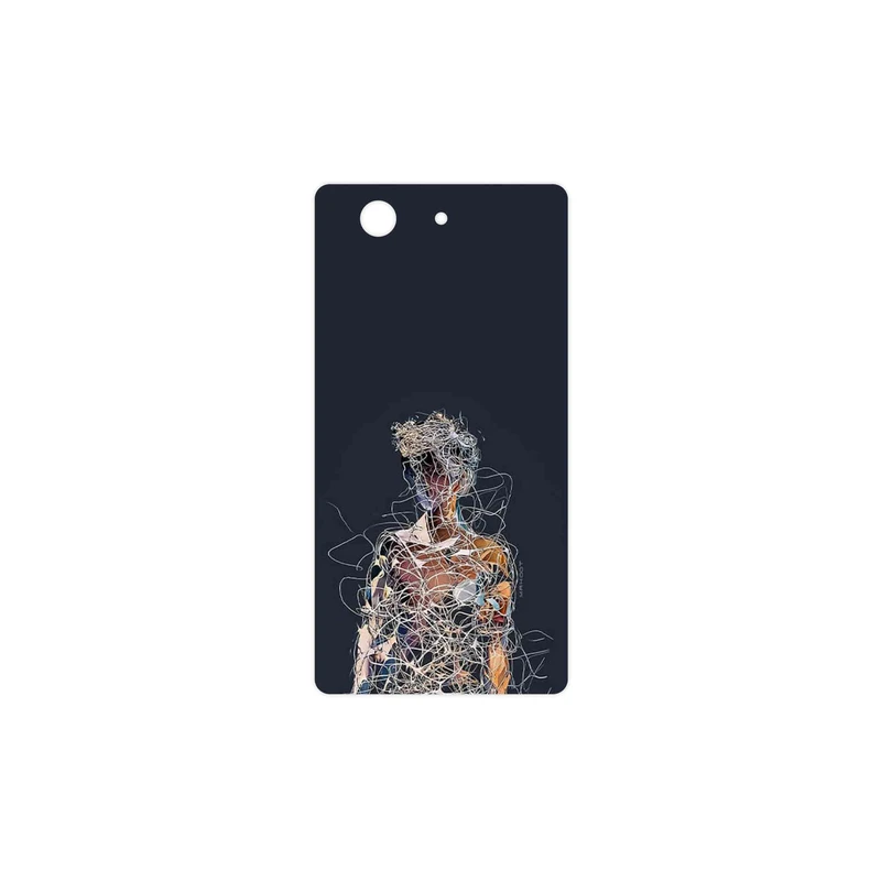 برچسب پوششی ماهوت مدل Strings Digital Art 1 مناسب برای گوشی موبایل سونی Xperia Z3 Compact