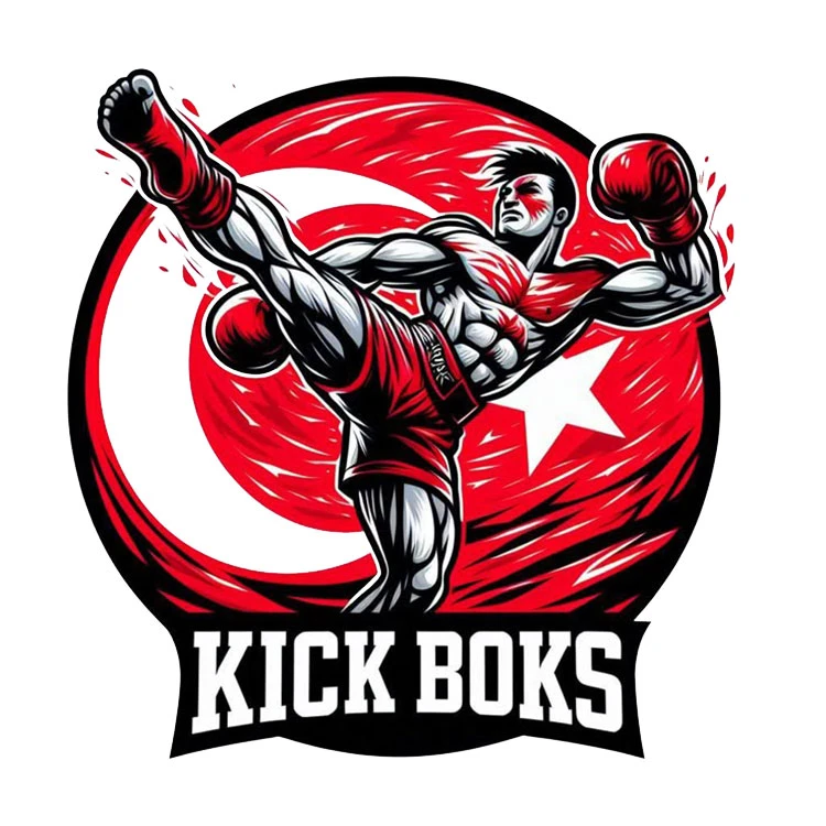 استیکر پارچه و لباس پاد آفرین مدل کیک بوکسینگ کد 3208