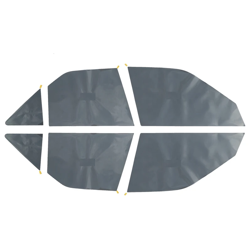 برچسب دودی شیشه خودرو پرشین دودی مدل PE35 مناسب برای 405 مجموعه 6 عددی