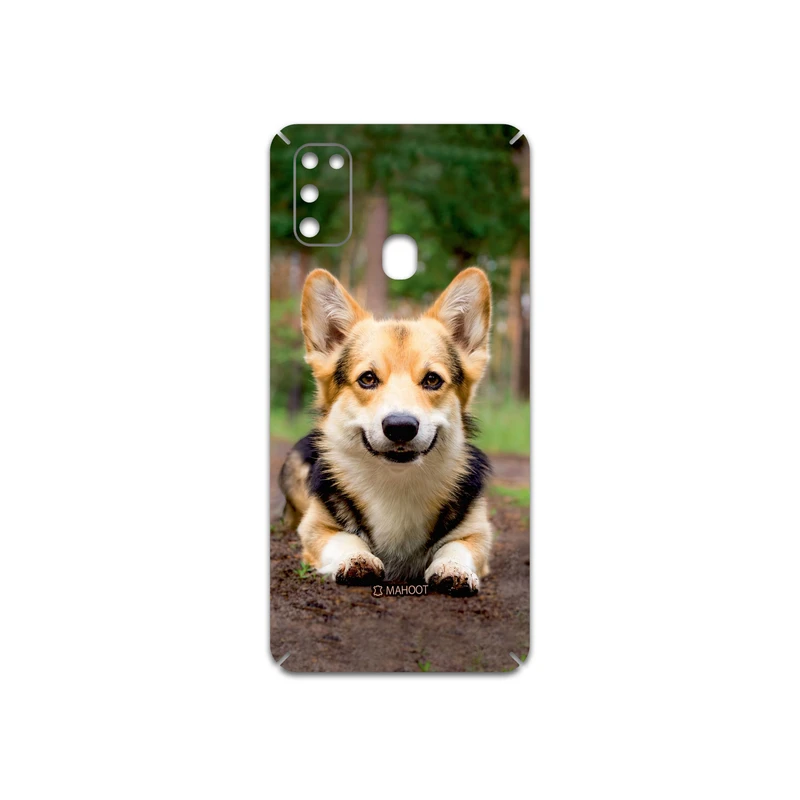 برچسب پوششی ماهوت مدل Dog-2 مناسب برای گوشی موبایل سامسونگ Galaxy M21