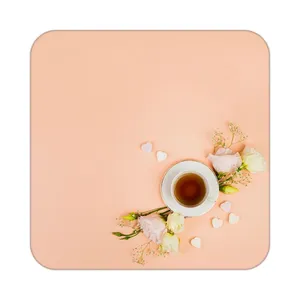 زیر لیوانی کاکتی طرح گل مدل mp19079