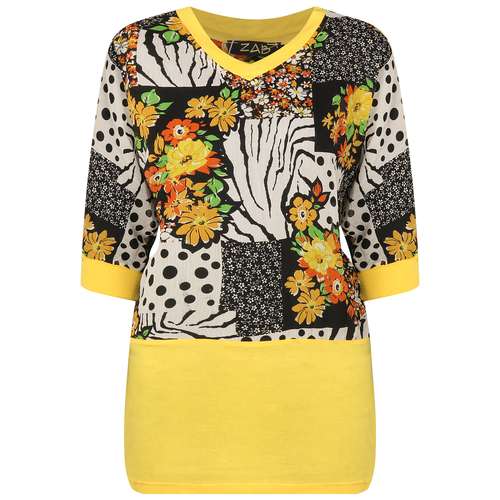 بلوز آستین کوتاه زنانه مدل مجلسی توری